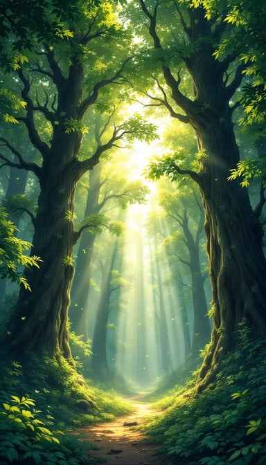 Mystical Forest Path