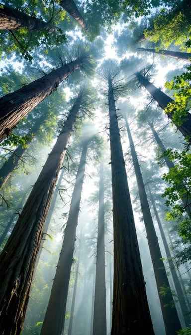Majestic Forest Giants
