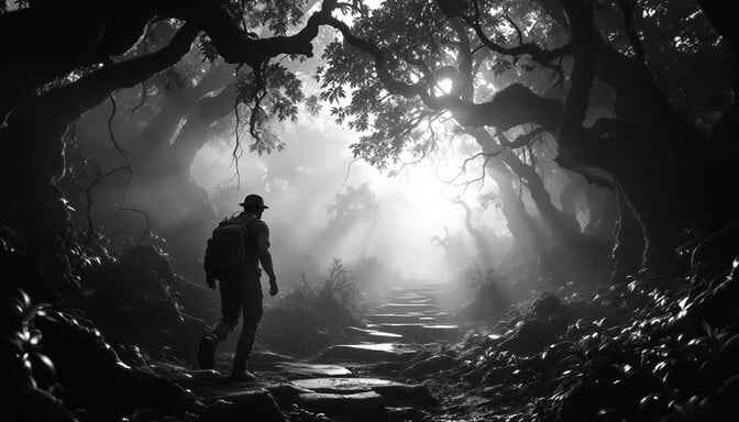 Mysterious Jungle Path