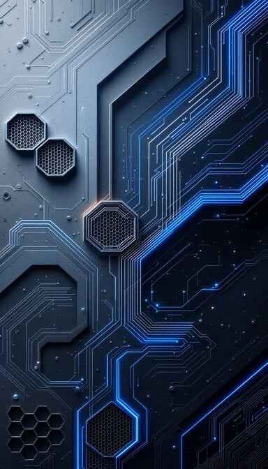 Technological Honeycomb Pattern Technological Honeycomb Pattern