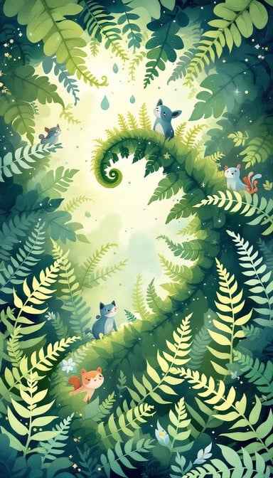 Magical Fern Spiral Magical Fern Spiral