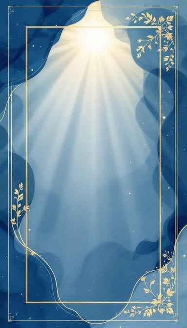 Celestial Golden Frame