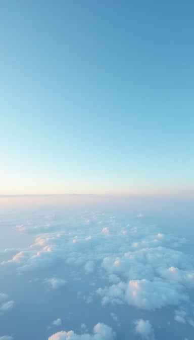 Serene sky view Serene sky view