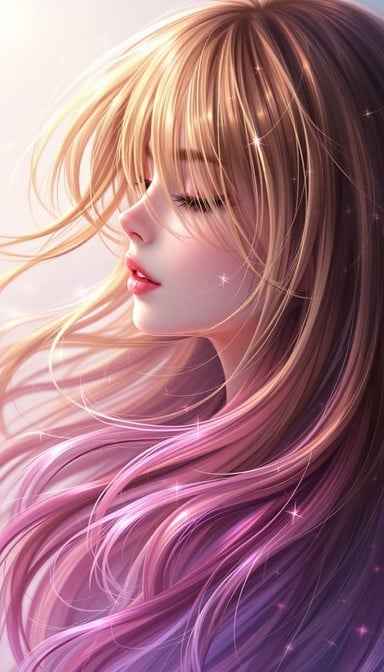 Flowing Fantasy Hair Flowing Fantasy Hair
