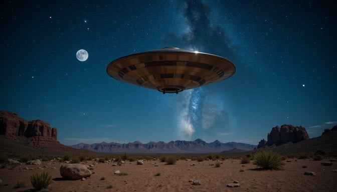Cosmic Desert Visitor Cosmic Desert Visitor