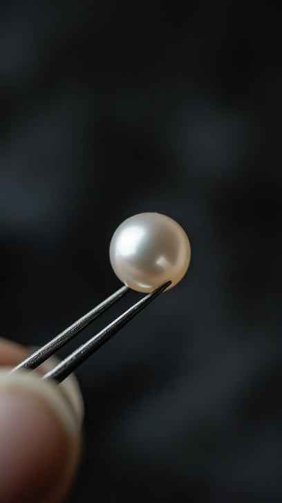 Elegant pearl closeup Elegant pearl closeup