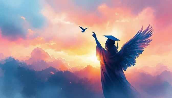 Graduate Takes Flight