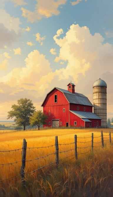 Classic American Barn