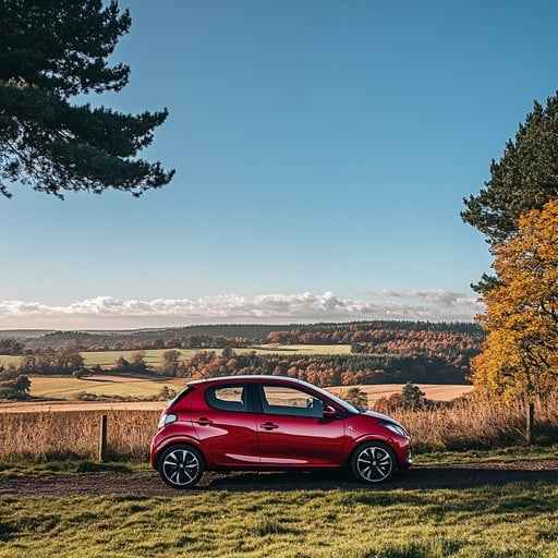 Autumn Countryside Drive