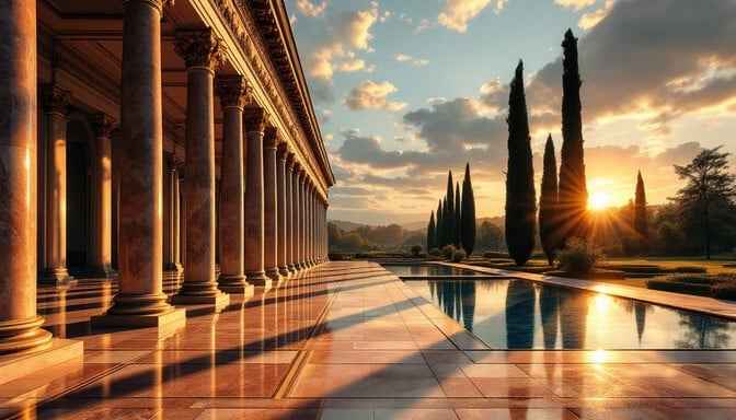 Classical Sunset Paradise