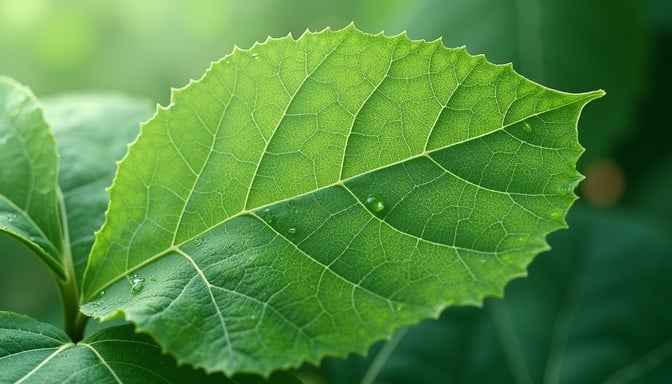 Vibrant Green Leaf