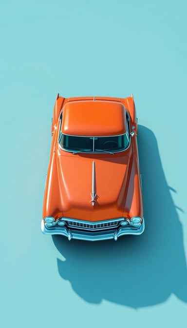 Classic Orange Cruiser