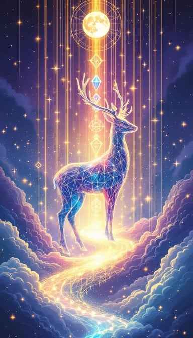 Celestial Crystal Deer Celestial Crystal Deer