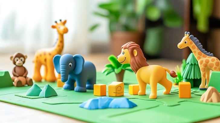 Colorful Animal Toys Colorful Animal Toys