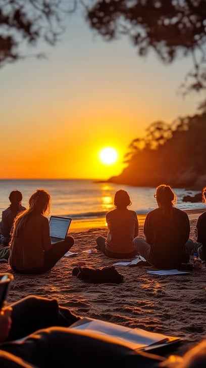 Sunset Beach Gathering Sunset Beach Gathering