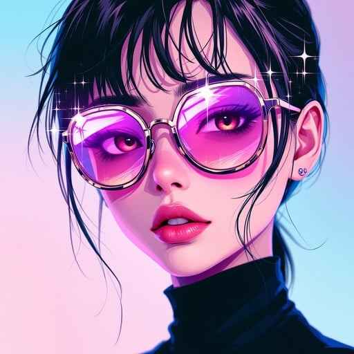 Neon Anime Fashion