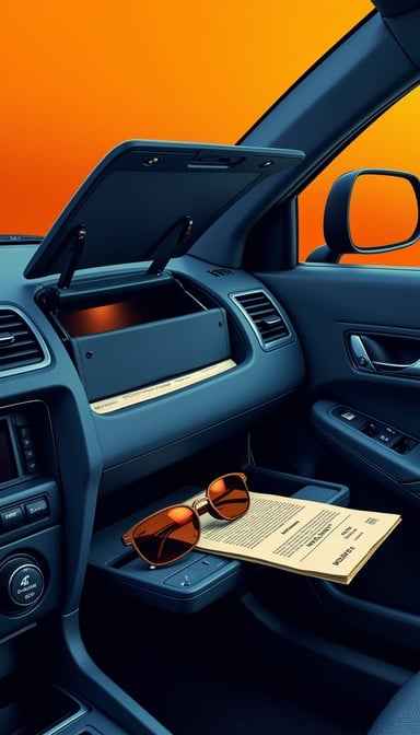 Illuminated Glove Box Illuminated Glove Box