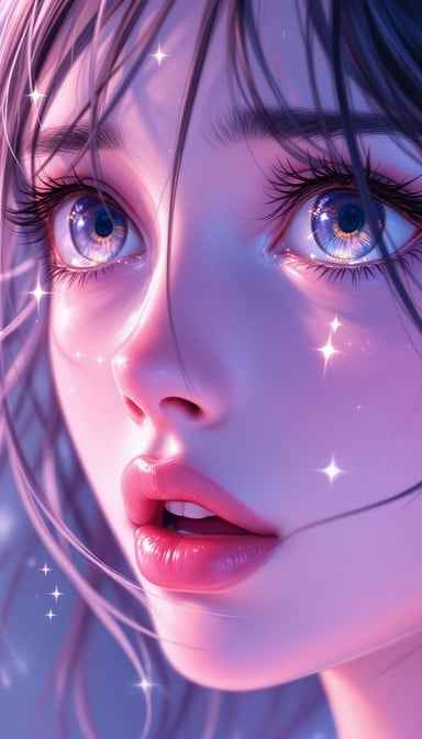 Tearful Anime Girl