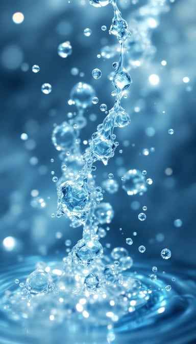 Dancing Water Droplets