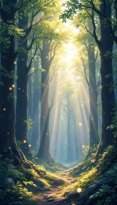 Mystical Forest Path