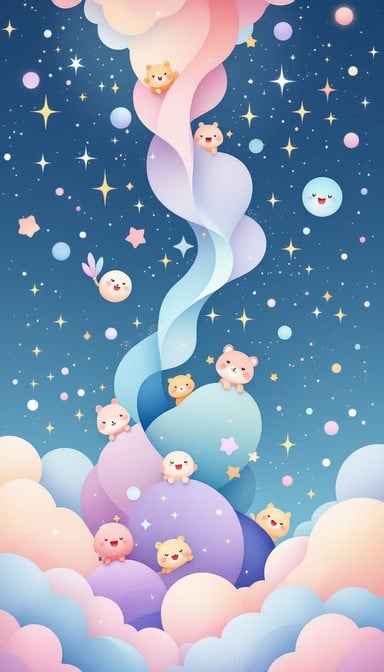 Dreamy Animal Cascade