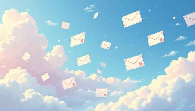Letters Float Skyward