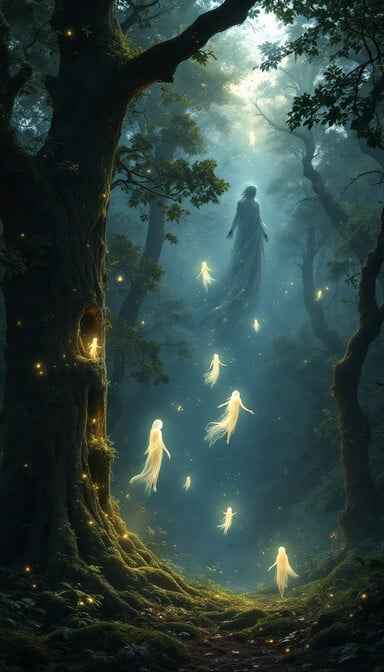 Mystical Forest Spirits