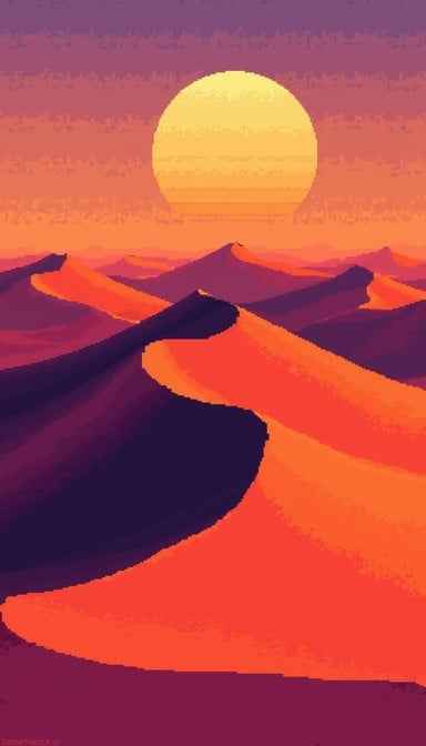 Vibrant Dune Waves Vibrant Dune Waves