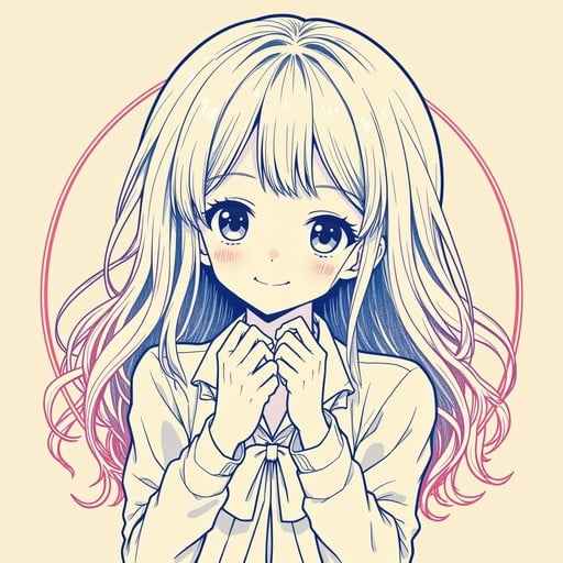 Delicate Manga Girl Delicate Manga Girl