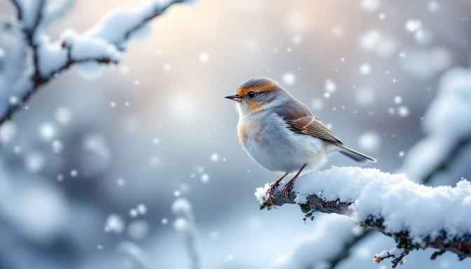 Winter Bird Magic