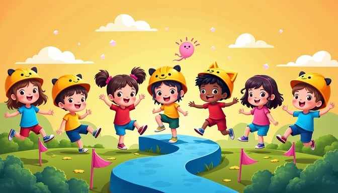 Colorful Obstacle Fun