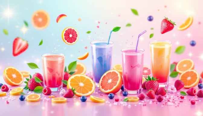 Fruity Smoothie Paradise