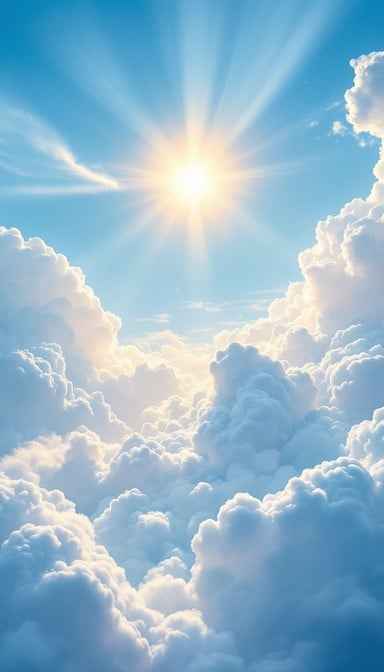 Heavenly Light Breaks