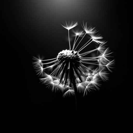 Luminous Dandelion Wish