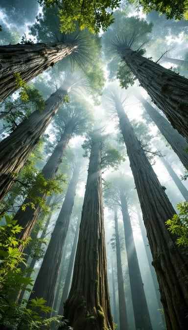Majestic Redwood Forest