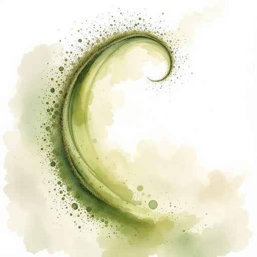 Swirling Green Essence