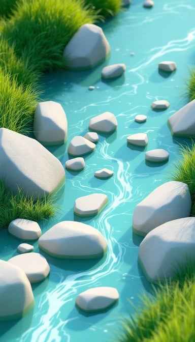 Peaceful River Stones Peaceful River Stones