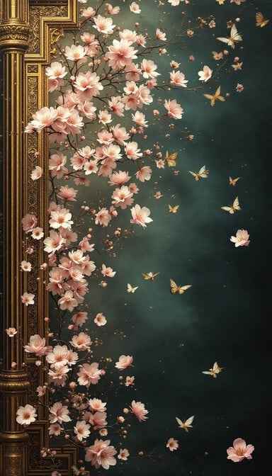 Blossoms Meet Gold Blossoms Meet Gold