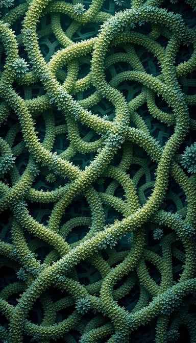 Organic Maze Pattern Organic Maze Pattern