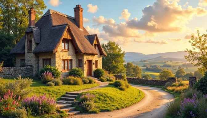 Idyllic countryside cottage Idyllic countryside cottage