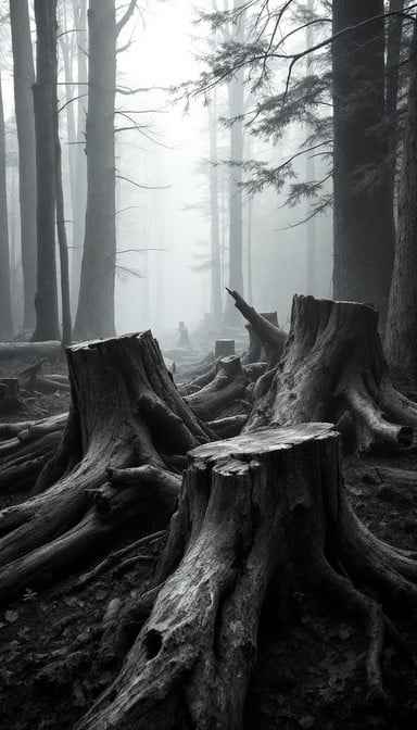 Misty Forest Remains