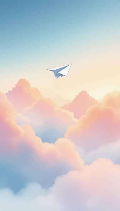 Soaring Paper Plane