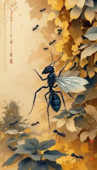 Majestic Ant Portrait Majestic Ant Portrait