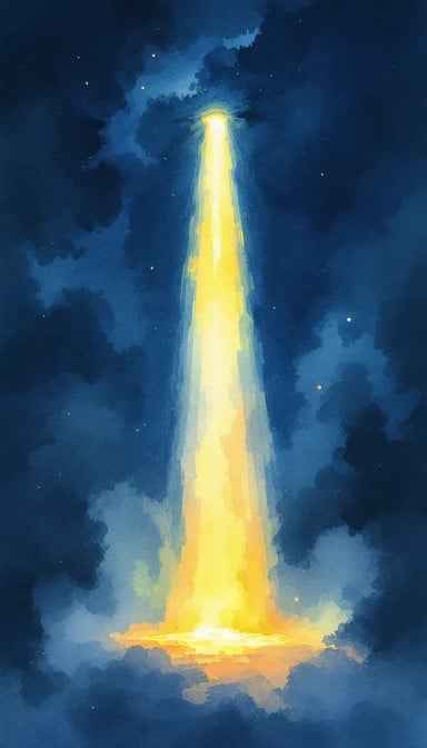 Heavenly Light Beam