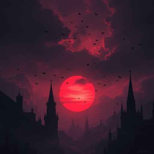 Gothic Blood Sunset