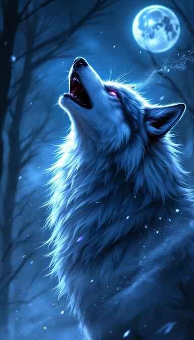 Moonlit Wolf Spirit Moonlit Wolf Spirit
