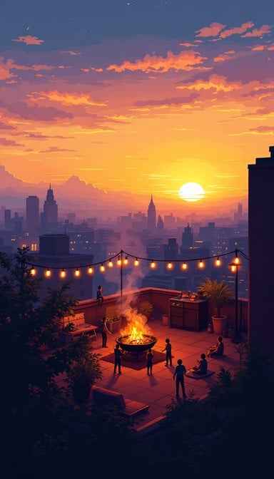 Rooftop Sunset Party Rooftop Sunset Party