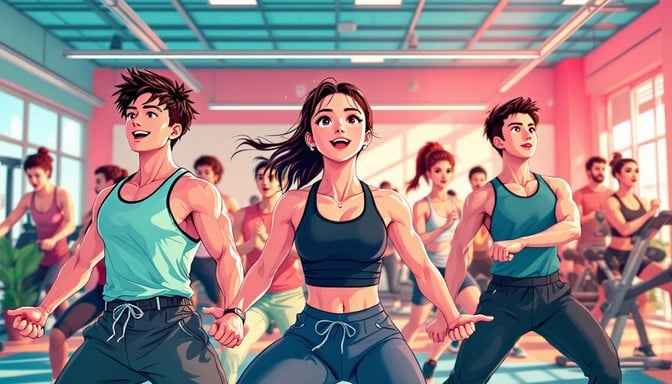 Energetic Anime Workout