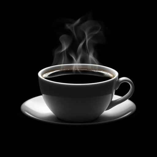 Steaming Coffee Elegance Steaming Coffee Elegance