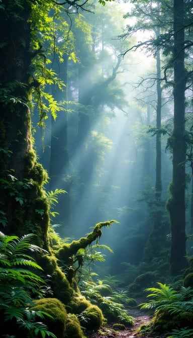 Mystical Forest Light